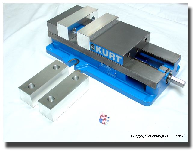 BIG ALUMINUM 6 SOFT JAWS KURT VISE MONSTER  