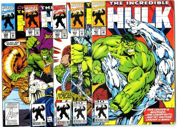 Incredible Hulk 401 410 NM 9.2/9.6 FREE S&H  