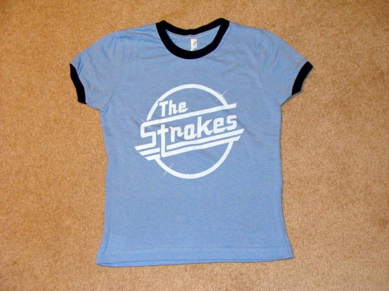 THE STROKES Tour Baby Doll T Shirt S  
