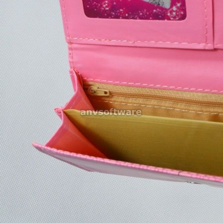 New Fashion HelloKitty Hold Bear Girls Cute Wallet Clutch Card Bag 
