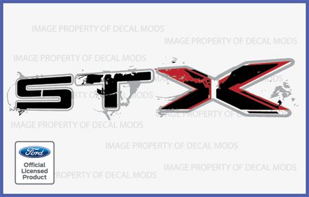 2010 Ford F150 STX Decals Stickers Set   F Truck Bed Side Full Color 