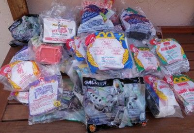 Lot of 39 Happy Meal McDonalds Toys NIP From 1990s   2000s Lego 