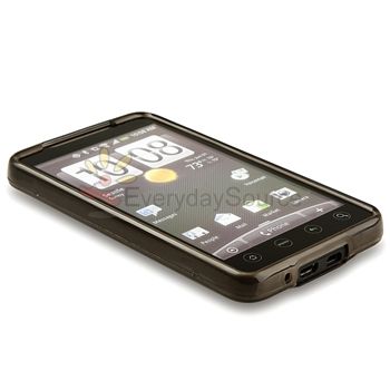 For HTC EVO 4G Black Case+2 Charger+Privacy LCD+USB  