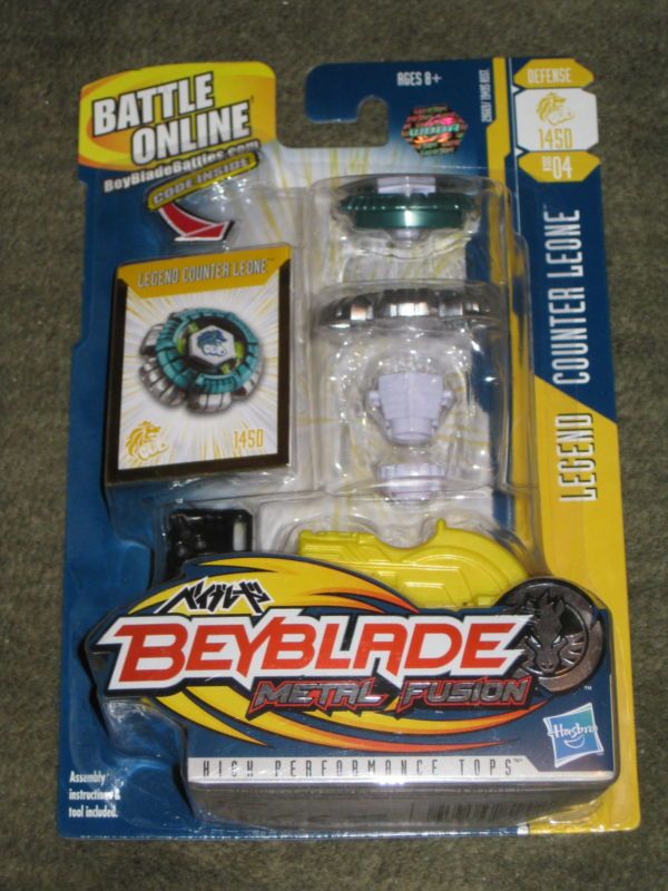 NEW BEYBLADE Metal Fusion Battle COUNTER LEONE BB04  