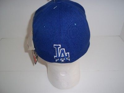 MLB ESCO ATLETICO L A DODGERS ROYAL BLUE HAT CAP  