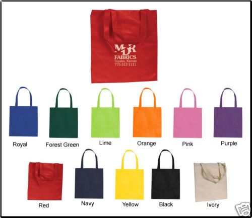 100 Value TOTE BAGS Shopping Grocery Store Book BULK  
