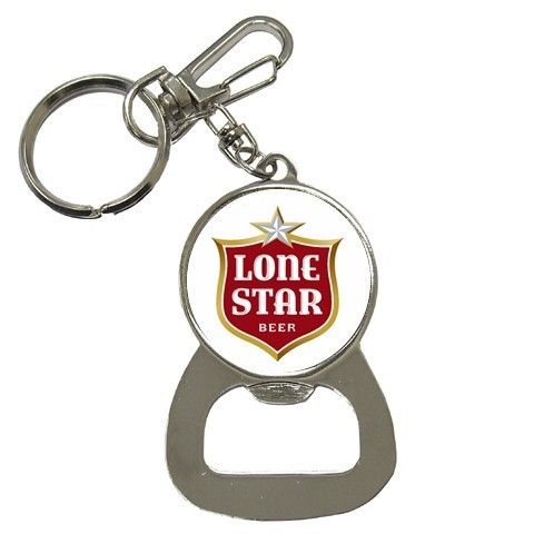 LoneStar Beer LOGO Bottle Opener Key Chain  