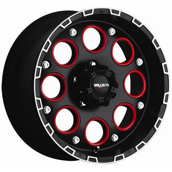 18 inch black red wheels rims 8x170 ford 8 lug truck f250 f350 